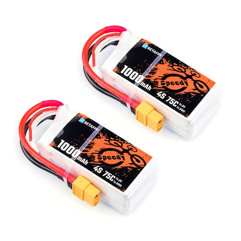 1000mAh 4S 75C Lipo Battery (2PCS)