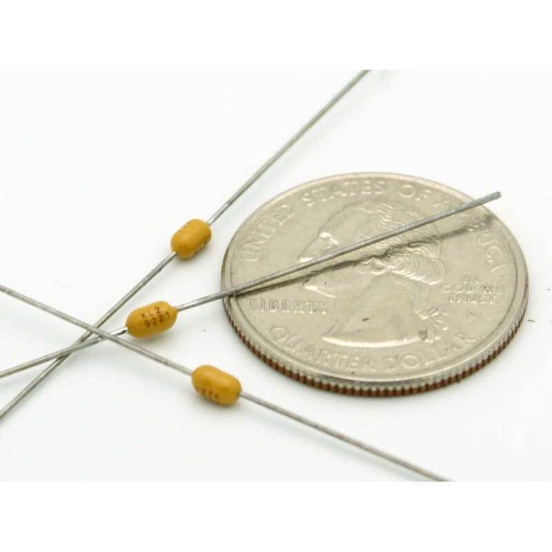 ceramic capacitor 0.01 F 10% 100 volts X7R