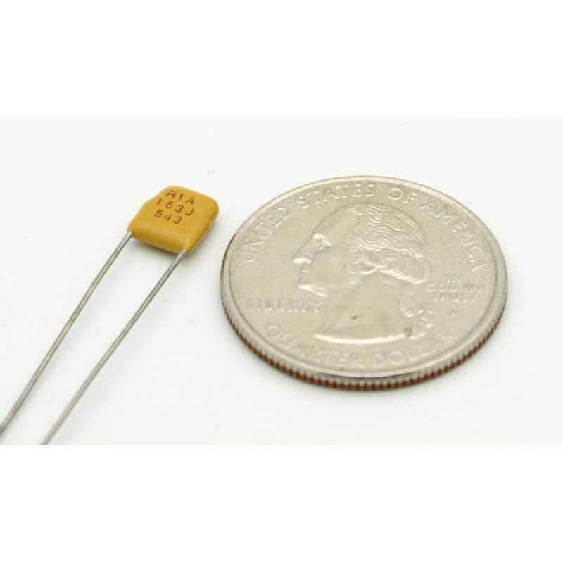 ceramic capacitor 0.015 F 5% 100 volts C0G