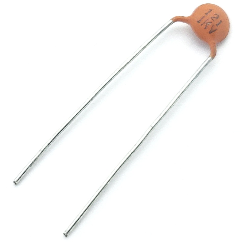 ceramic capacitor 120 pF 1000 volts