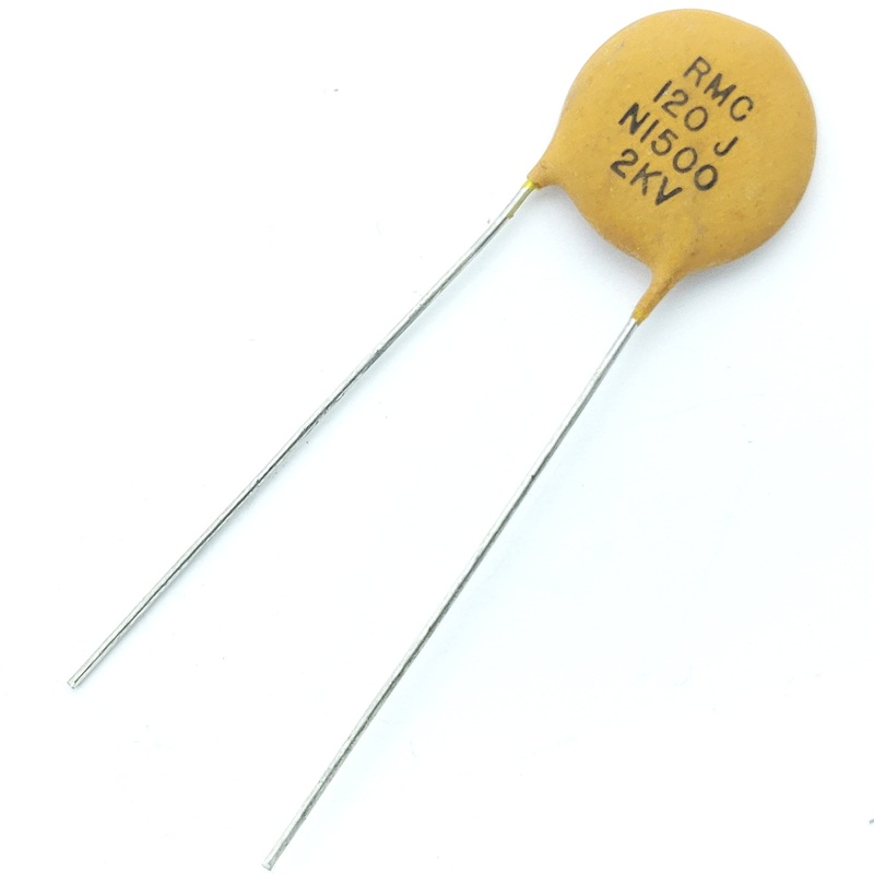 ceramic capacitor 120 pF 5% 2000 volts N1500