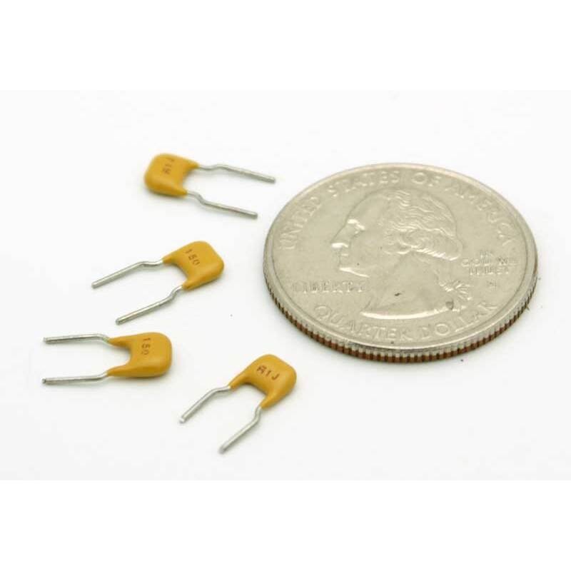 ceramic capacitor 15 pF 5% 100 volts C0G