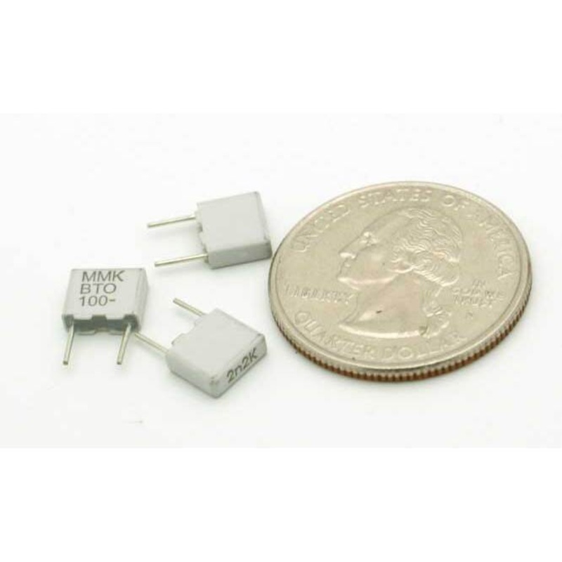 ceramic capacitor 2200 pF 10% 100 volts