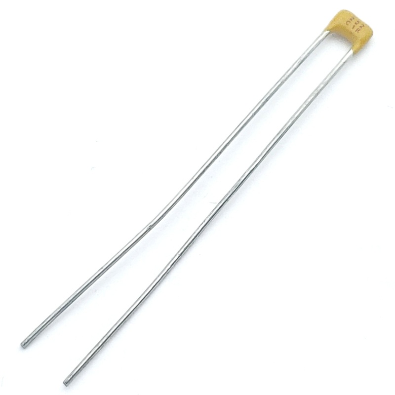 ceramic capacitor 2200 pF 10% 100 volts X7R
