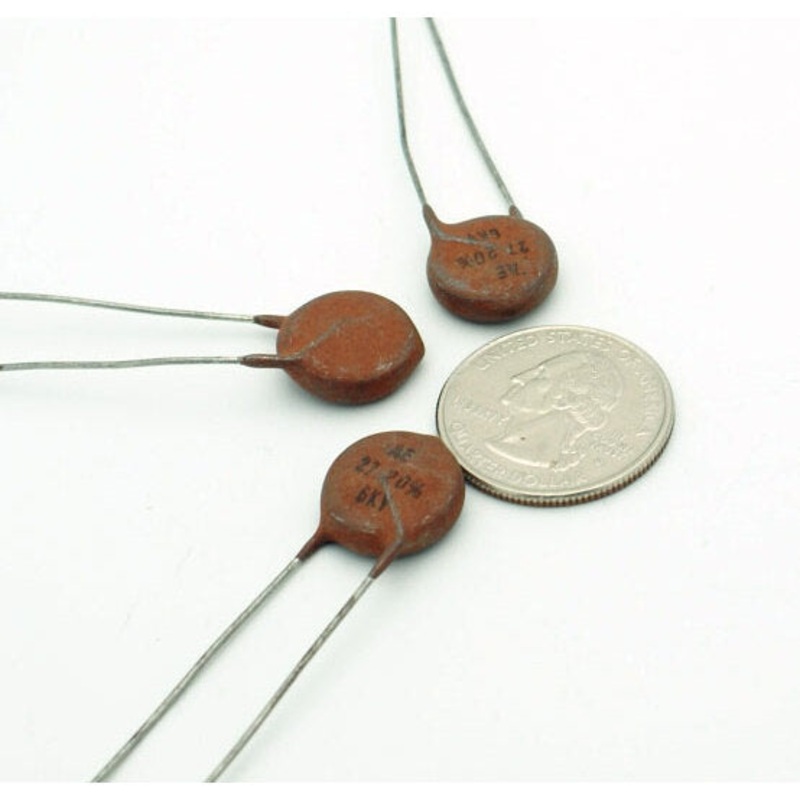 ceramic capacitor 27 pF 20% 6000 volts