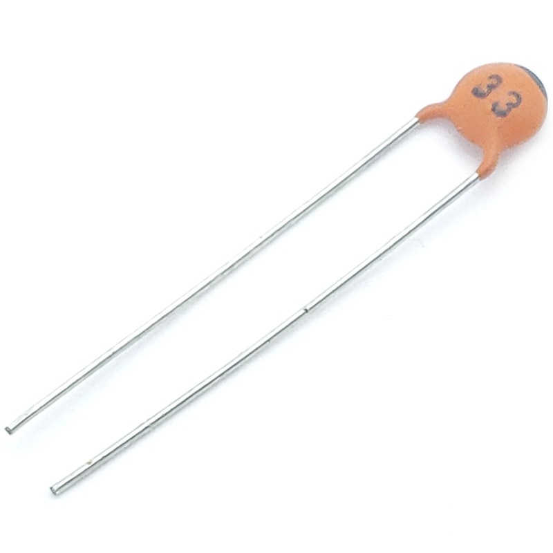 ceramic capacitor 33 pF 5% 500 volts NP0