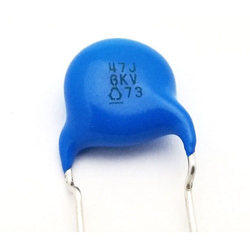 ceramic capacitor 47 pF 20% 6000 volts