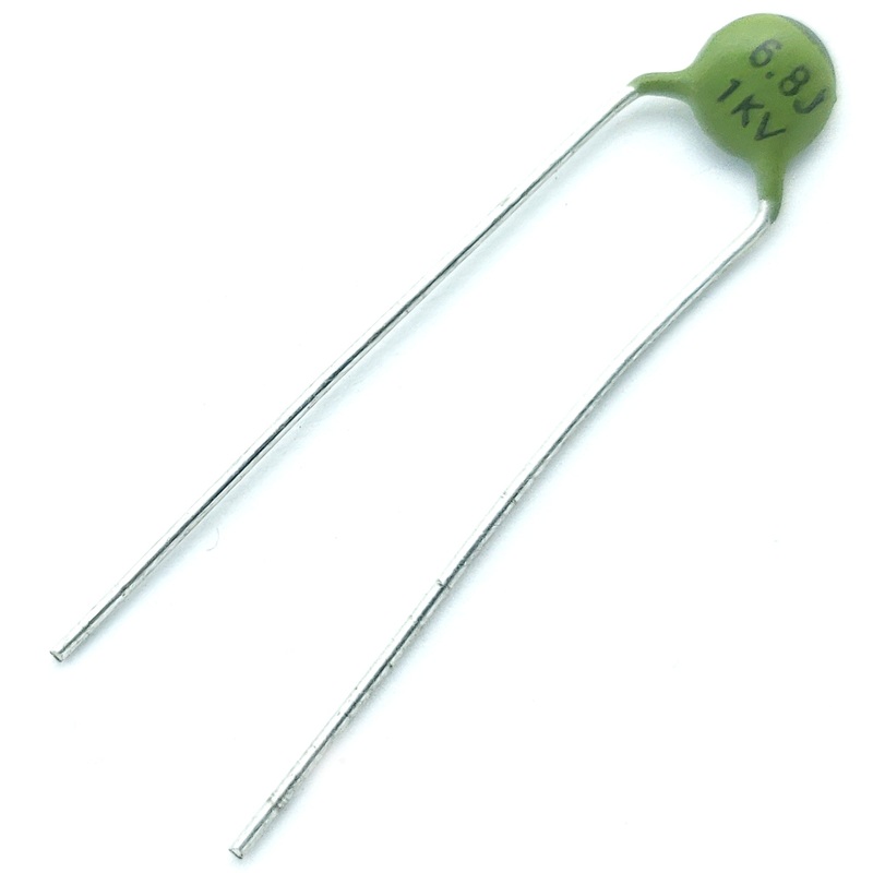 ceramic capacitor 6.8 pF 10% 1000 volts S2L