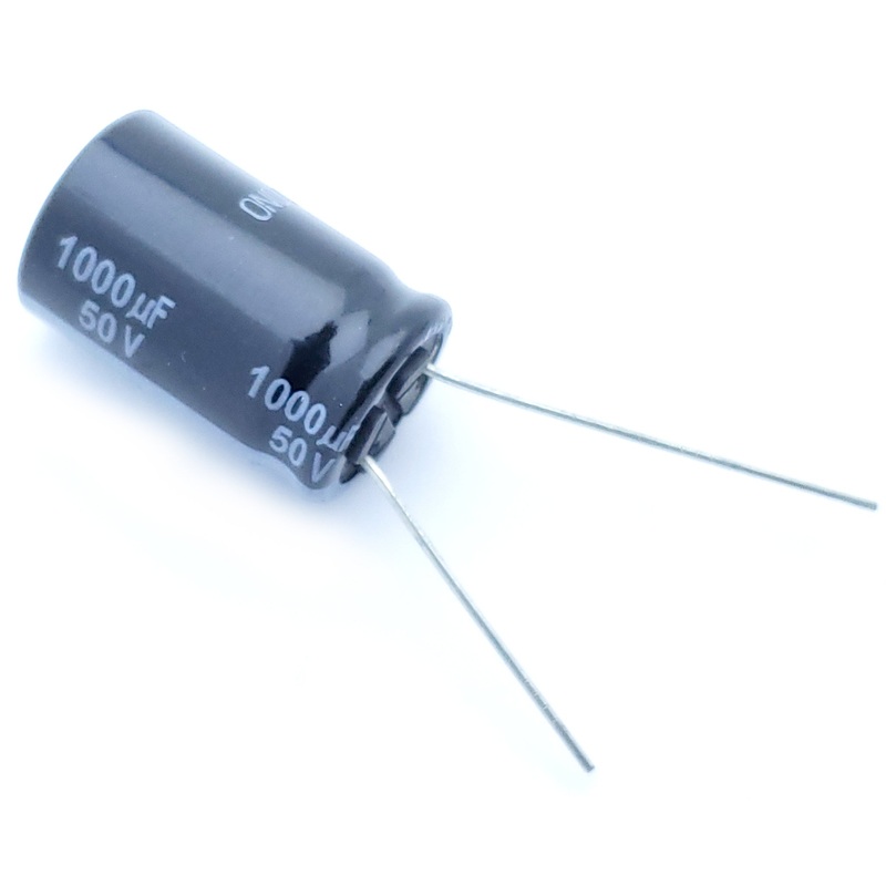 1000uF 50 Volt Electrolytic Capacitor