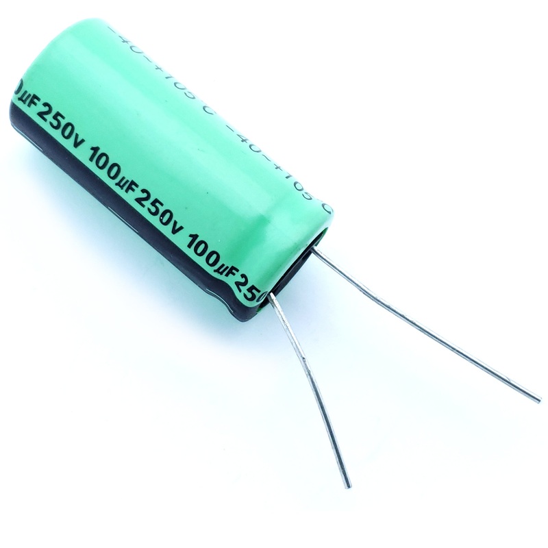 100uF 250 Volt Electrolytic Capacitor