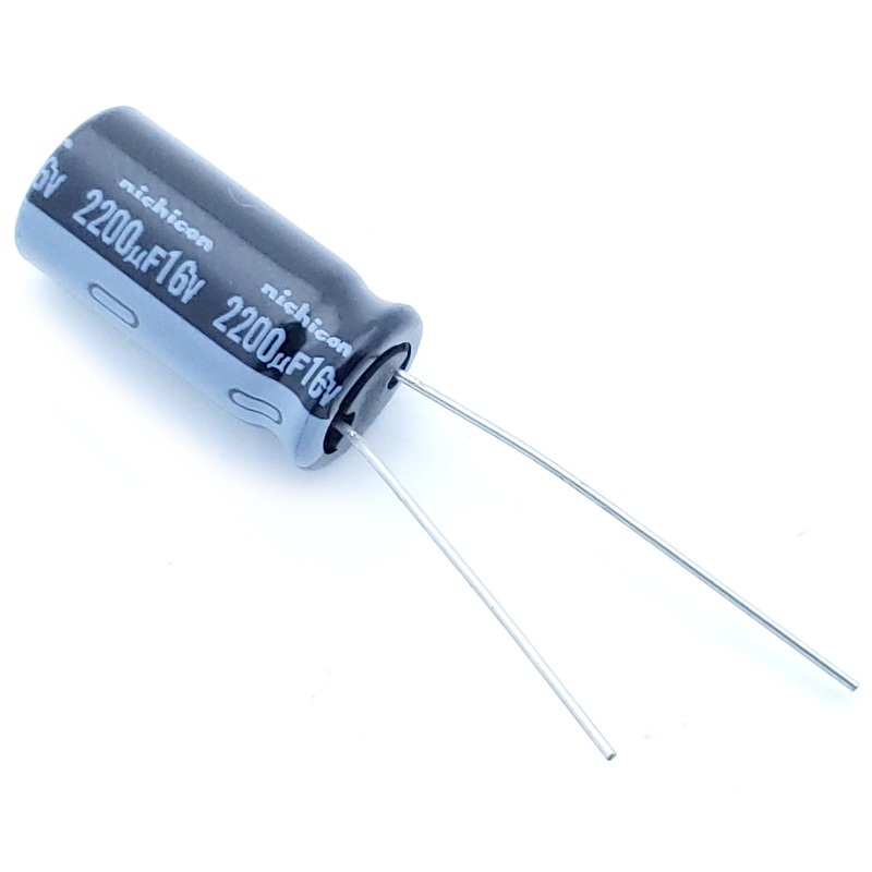 2200uF 16 Volt Electrolytic Capacitor