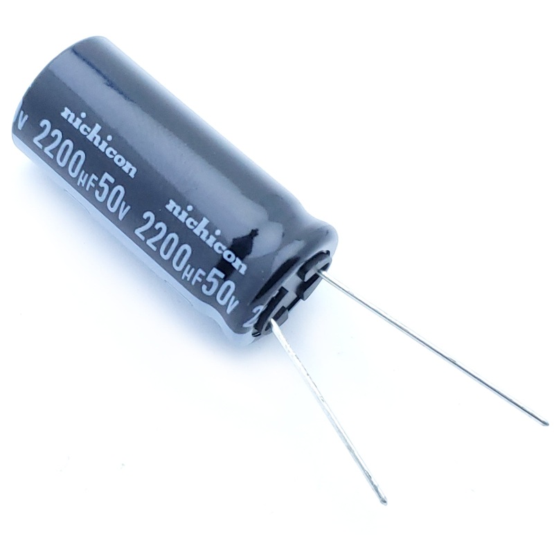 2200uF 50 Volt Electrolytic Capacitor