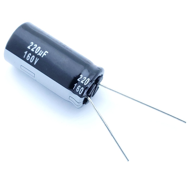220uF 160 Volt Electrolytic Capacitor