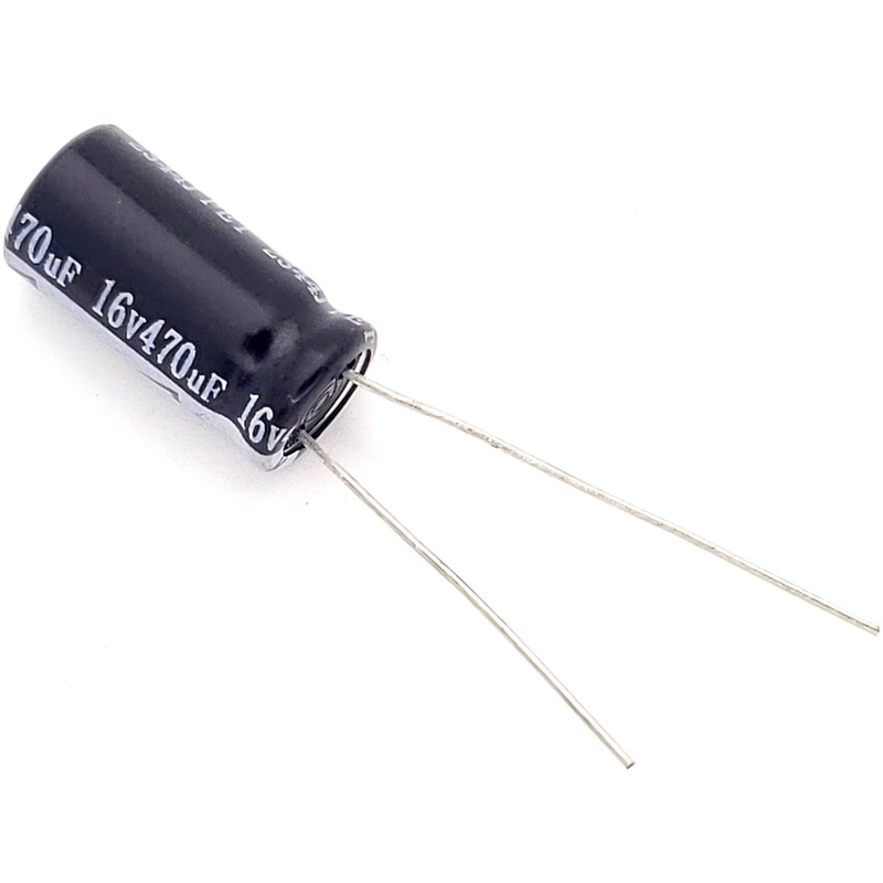 470uF 16 Volt Electrolytic Capacitor