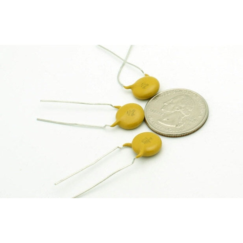 ceramic capacitor 2200 pF 20% 500 volts