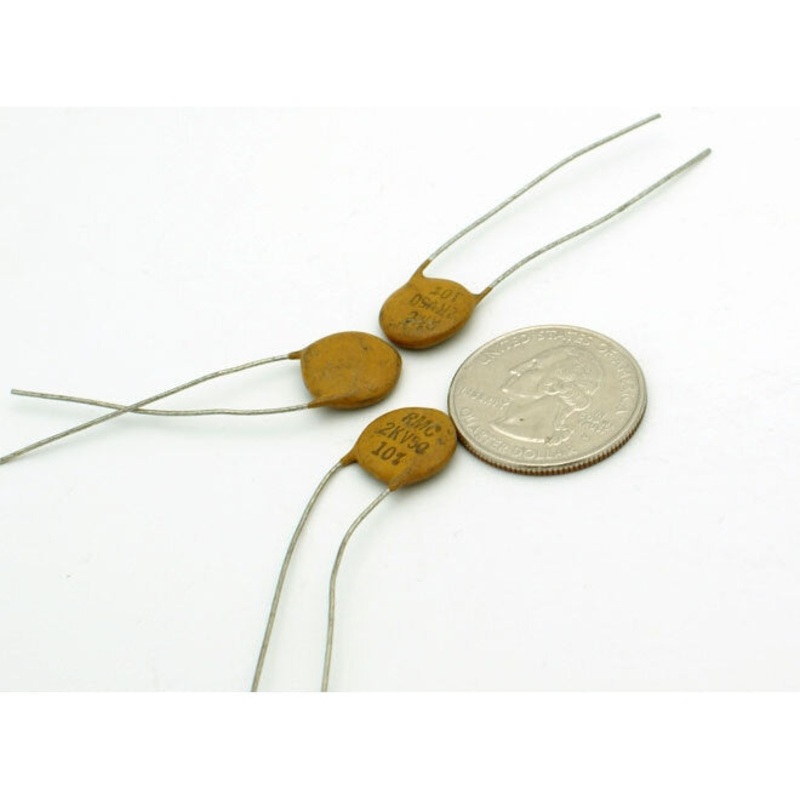ceramic capacitor 50 pF 10% 2000 volts