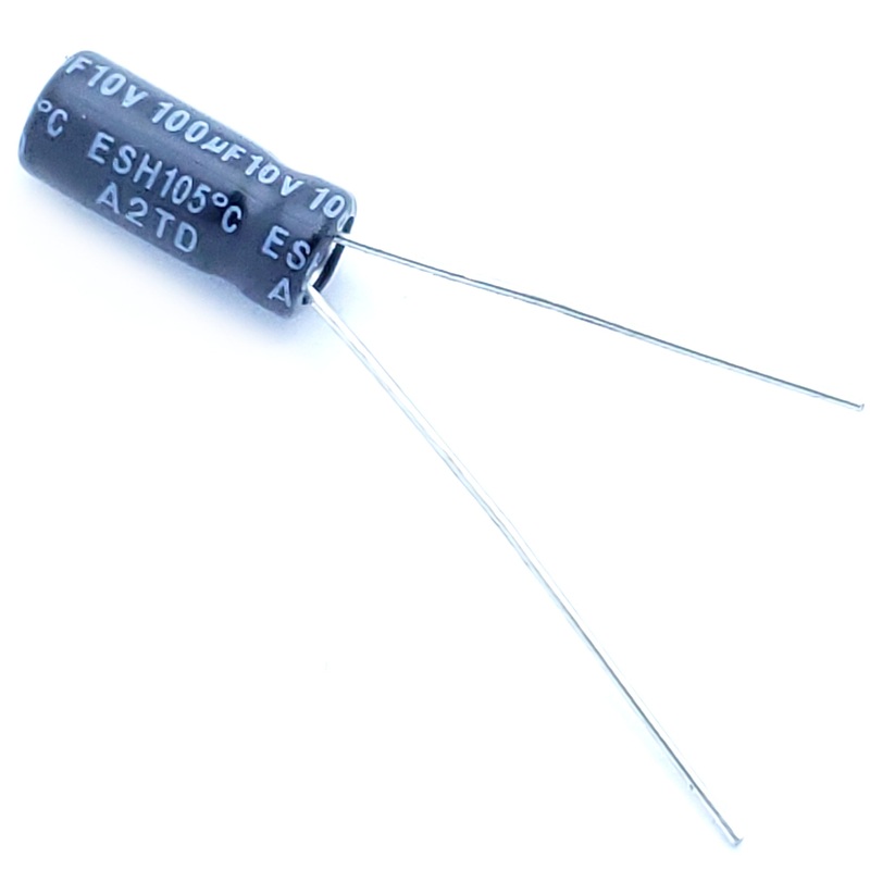 100uF 10 Volt Electrolytic Capacitor