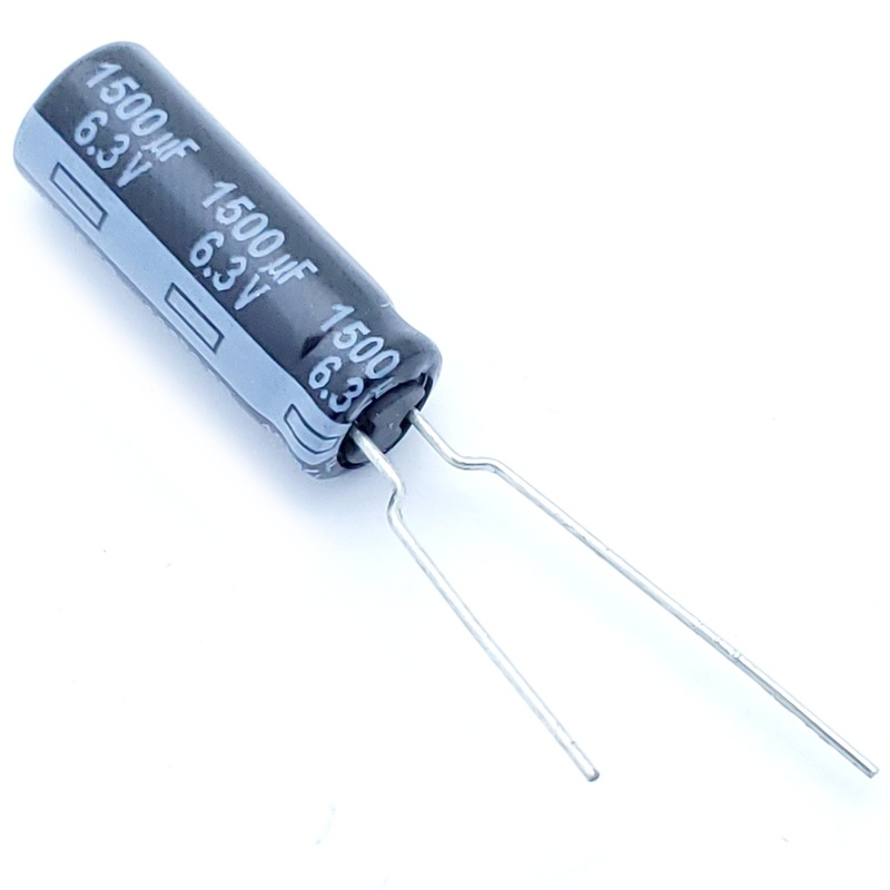 1500uF 6.3 Volt Electrolytic Capacitor