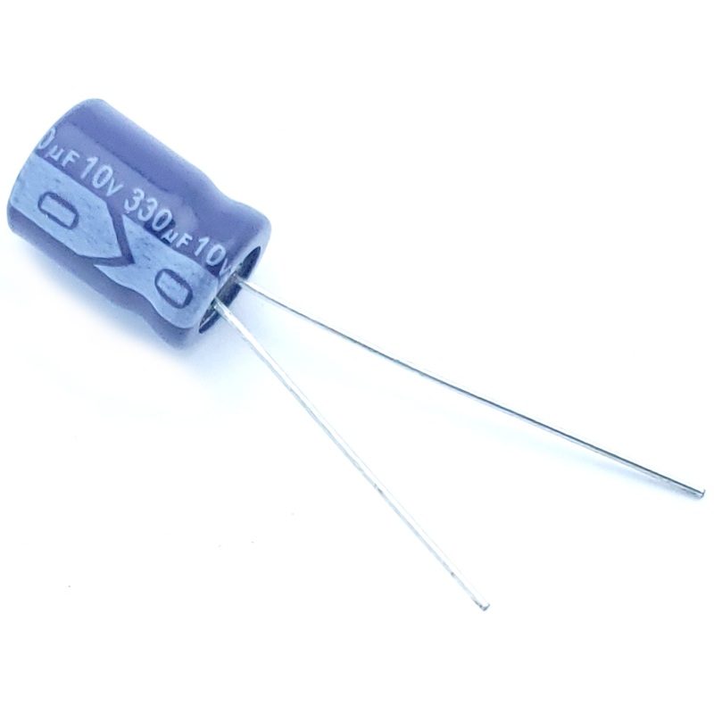 330uF 10 Volt Electrolytic Capacitor