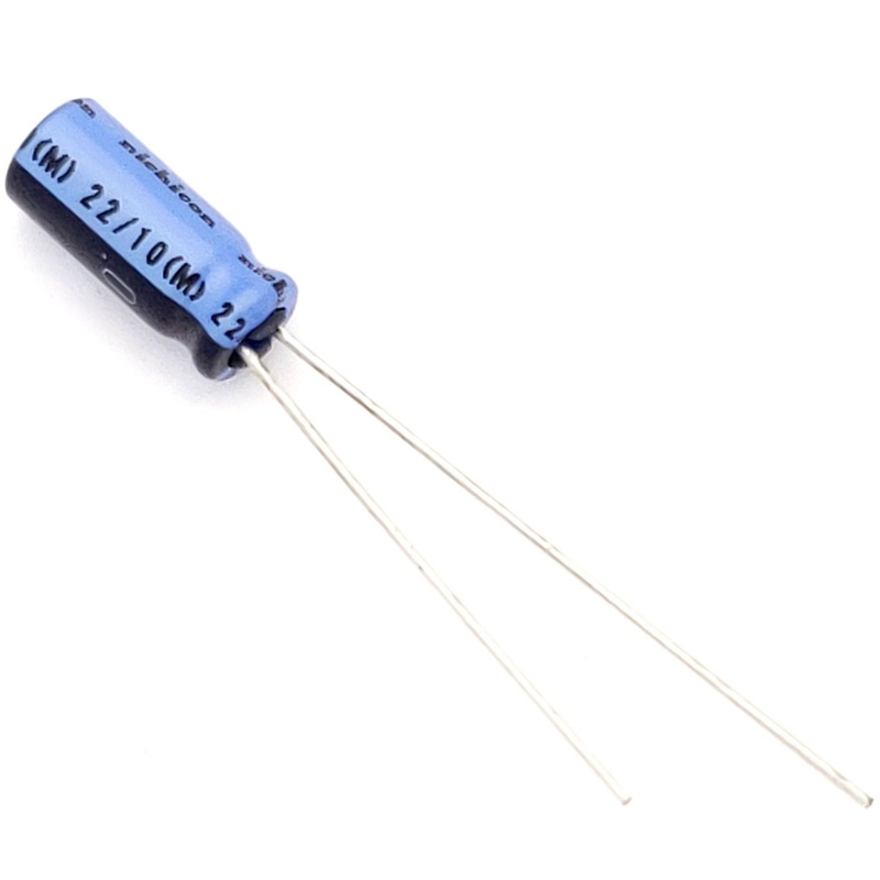 22uF 10 Volt Electrolytic Capacitor