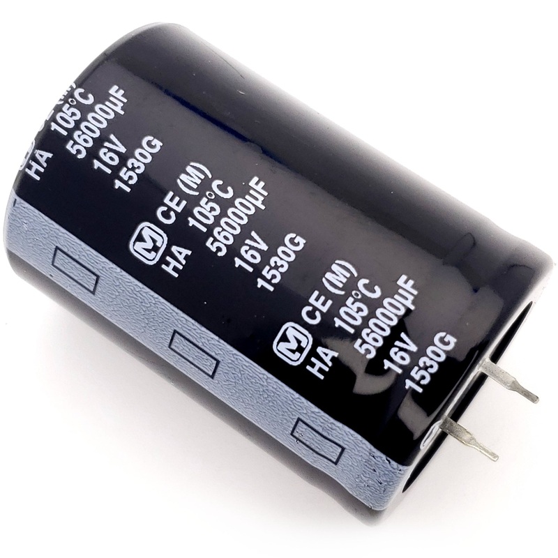 56000uF 16 Volt Electrolytic Capacitor