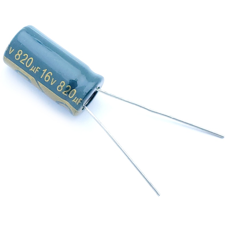 820uF 16 Volt Electrolytic Capacitor