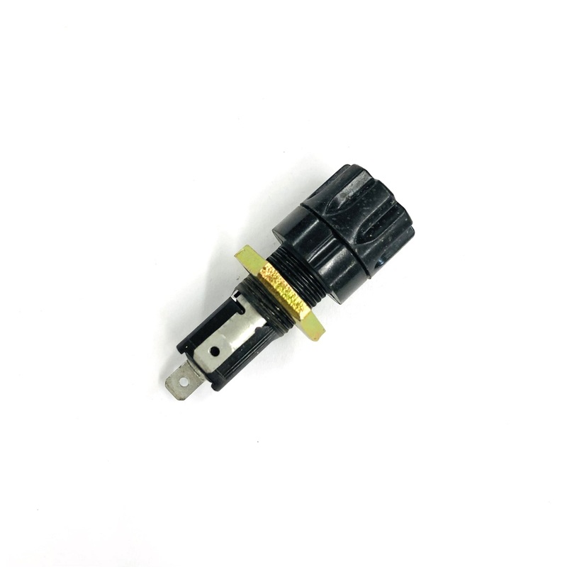 Littelfuse 342038 3AG Panel Mount Fuse Holder with Fluted Body Bayonet Knob