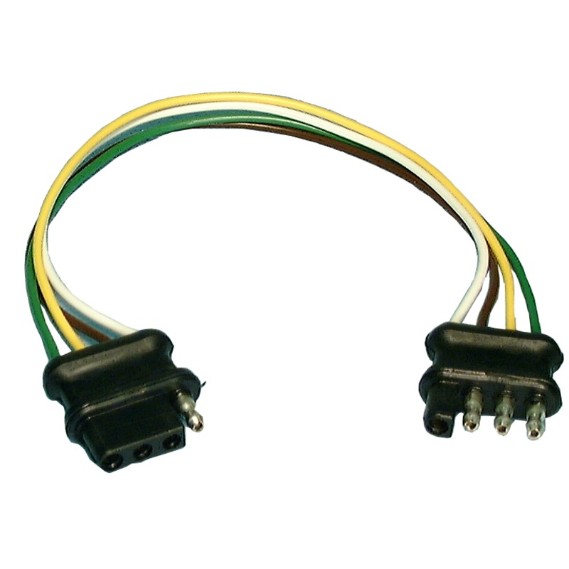 Philmore # 65-1604, 4 Wire Automotive Trailer Harness with 16AWG Wire ~ 1 Foot