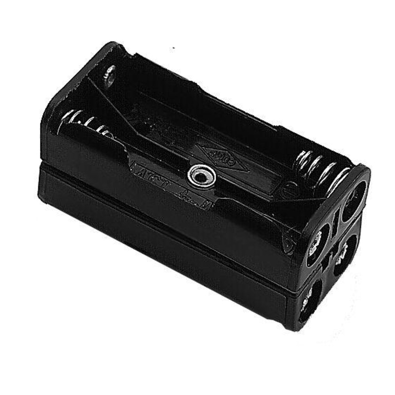 Philmore BH443S Four (4) AAA Cell (UM-4) Battery Holder with Snap Connection