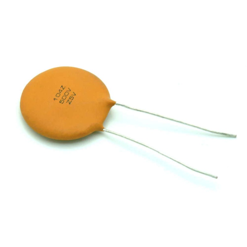 Polyester 0.1 uF 10% 500 volts
