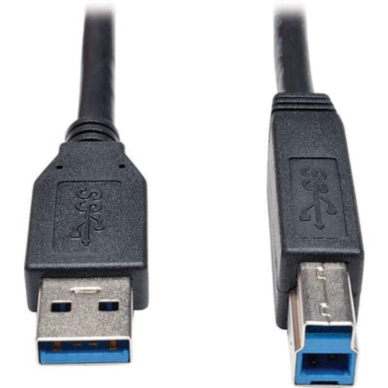 SuperSpeed 6FT USB A Male to USB B Male ~ 6′ USB 3.0 Scanner or Data Cable
