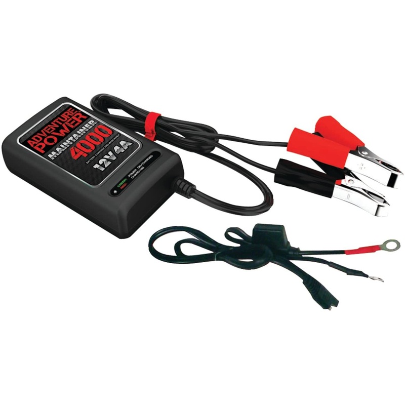 Universal Power Group UPG 84038 Black/Red 12V 4Ah Charger/Maintainer