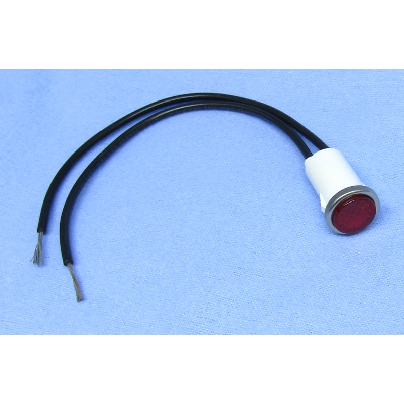 11-2280, Philmore 0.500″ RED Indicator, 250V AC NEON Lamp