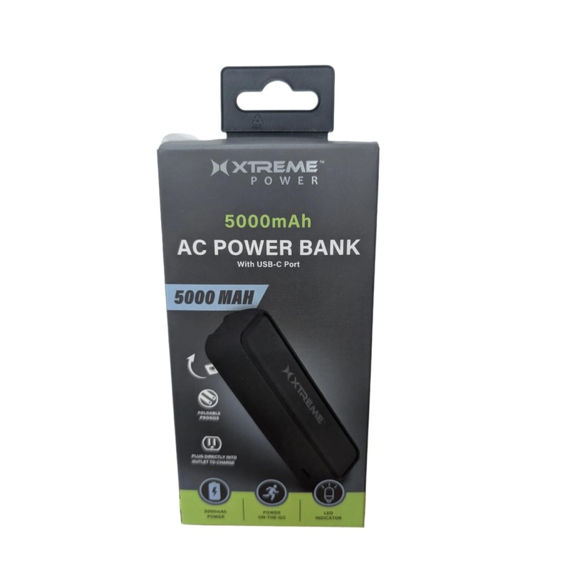 Xtreme XBB8-0181-BLK Lithium Battery Power Bank – Black