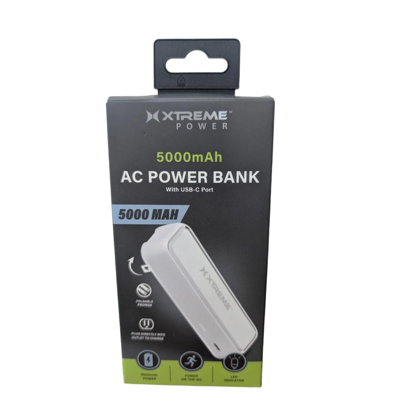 Xtreme XBB8-0181-WHT Lithium Battery Power Bank – White