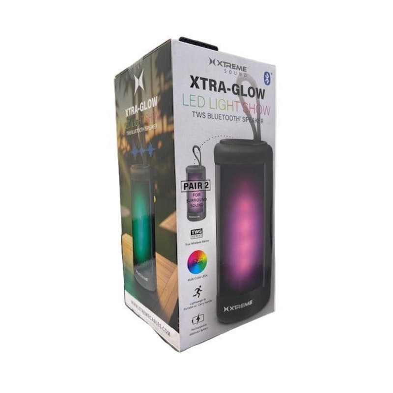 Xtreme XBS91082BLK RGB Bluetooth Speaker