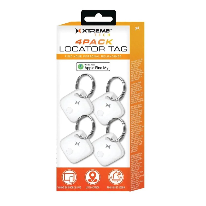 Xtreme XMF8-1002-4PK Smart Locator Tag – 4 Pack