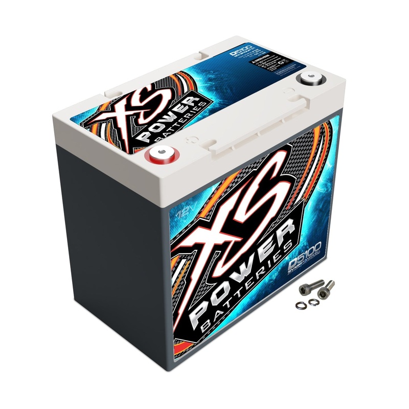 XS Power D5100 12V AGM 3100 Amp Battery/Power Cell+Terminal