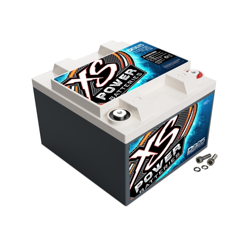 XS Power D925 12 Volt AGM 2000 Amp Sealed Car Audio Battery/Power Cell+Terminals