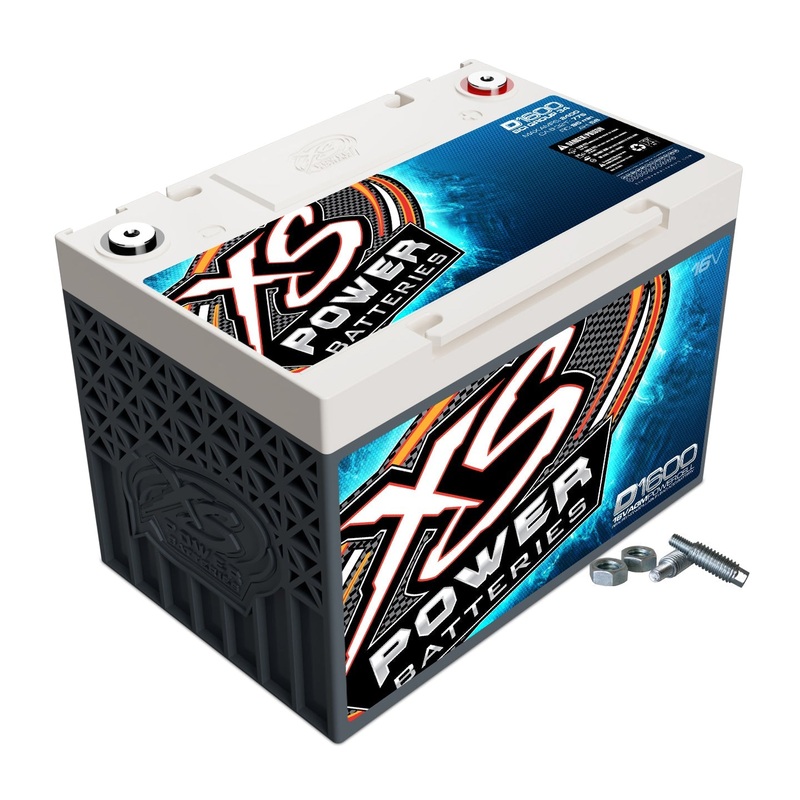 XS Power D1600 16 Volt 2400A 775CA Car Audio Battery/Powercell