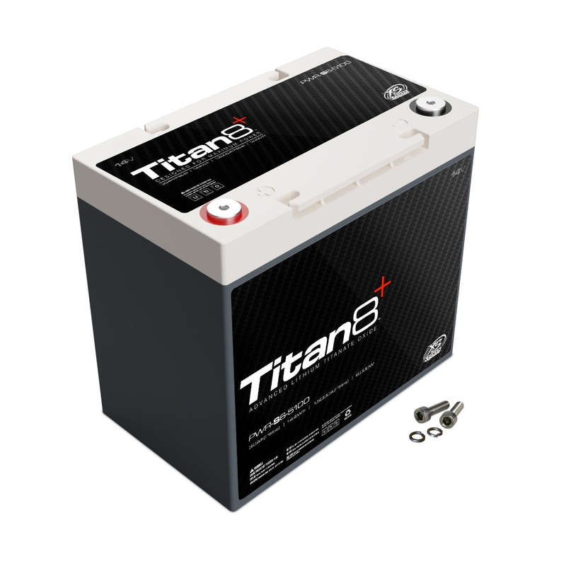 XS Power PWR-S6 Group 51 Titan8 14V Lithium 2000A 144 Energy Wh Battery for 6000 Watts