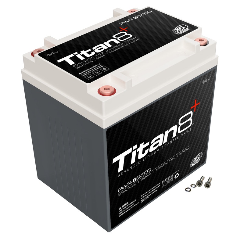 XS Power PWR-S6 Group Size 1200 Titan8 14V Lithium 2000A 144 Energy Wh Battery for 6000 Watts