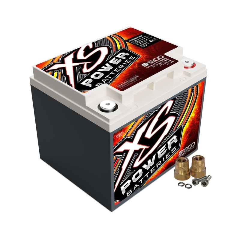XS Power S1200 12 Volt AGM 2600 Amp Sealed Starting/Racing Battery/Power Cell