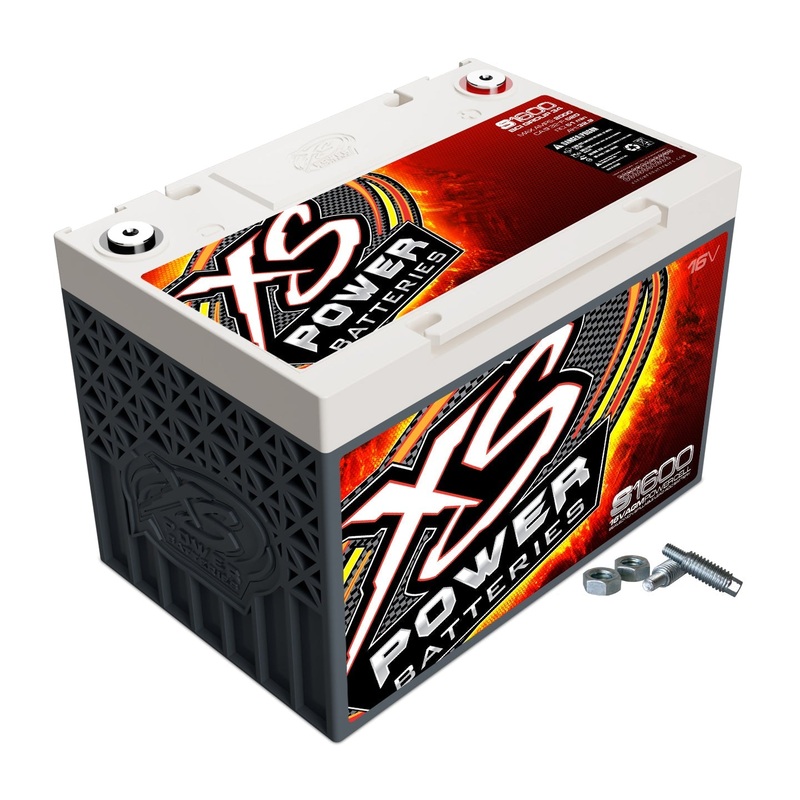 XS Power S1600 16 Volt AGM 2000 Amp Sealed Starting/Racing Battery/Power Cell