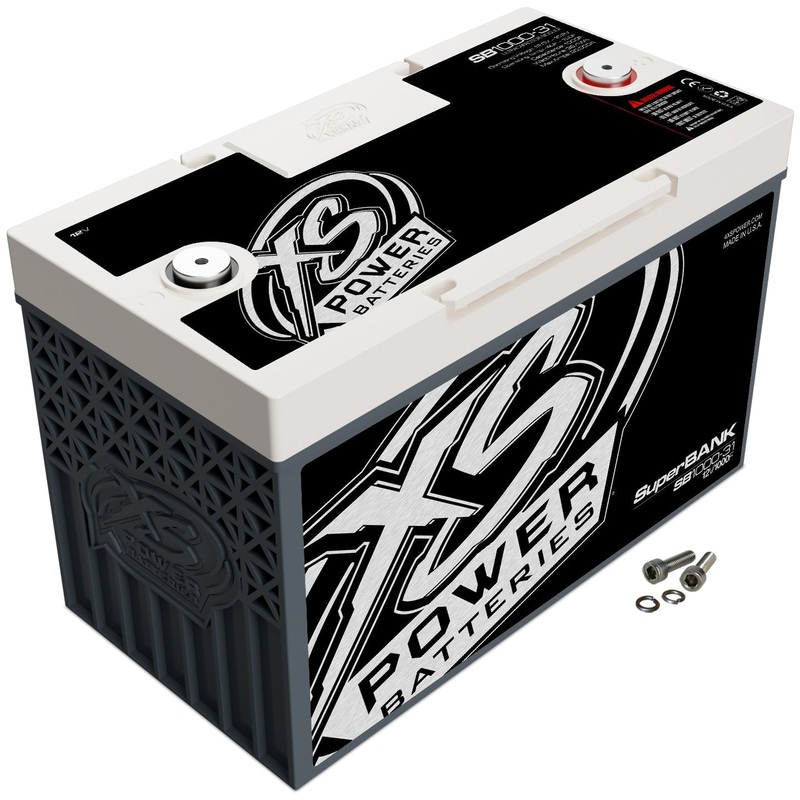 XS Power SB1000-31 12V BCI Group 31 Super Capacitor Bank, Max Power 8,000W, 1,000 Farad