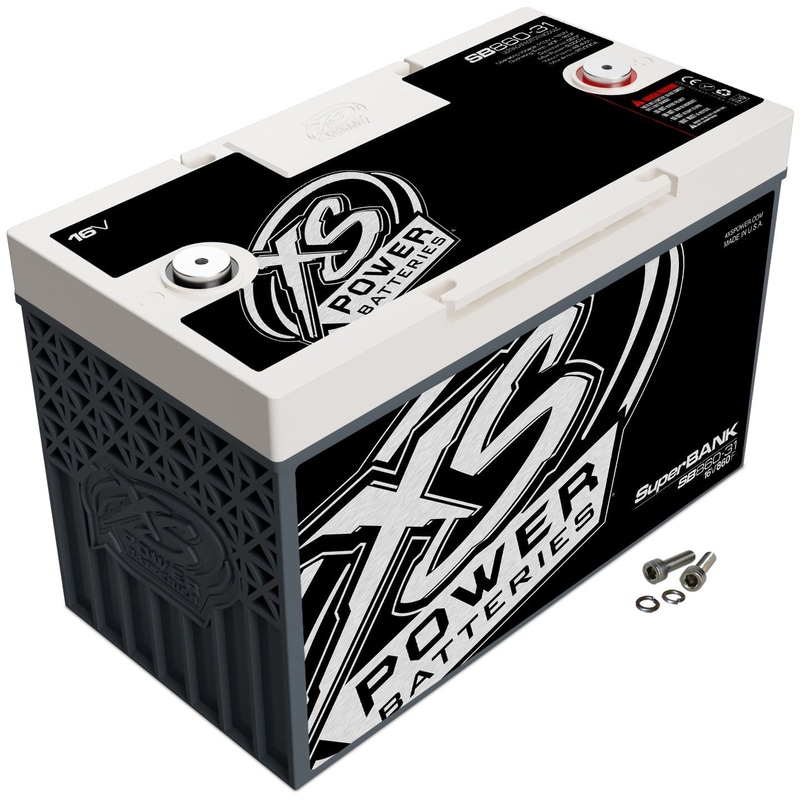 XS Power SB860-31 16V BCI Group 31, Super Capacitor Bank, Max Power 8,000W, 860 Farad