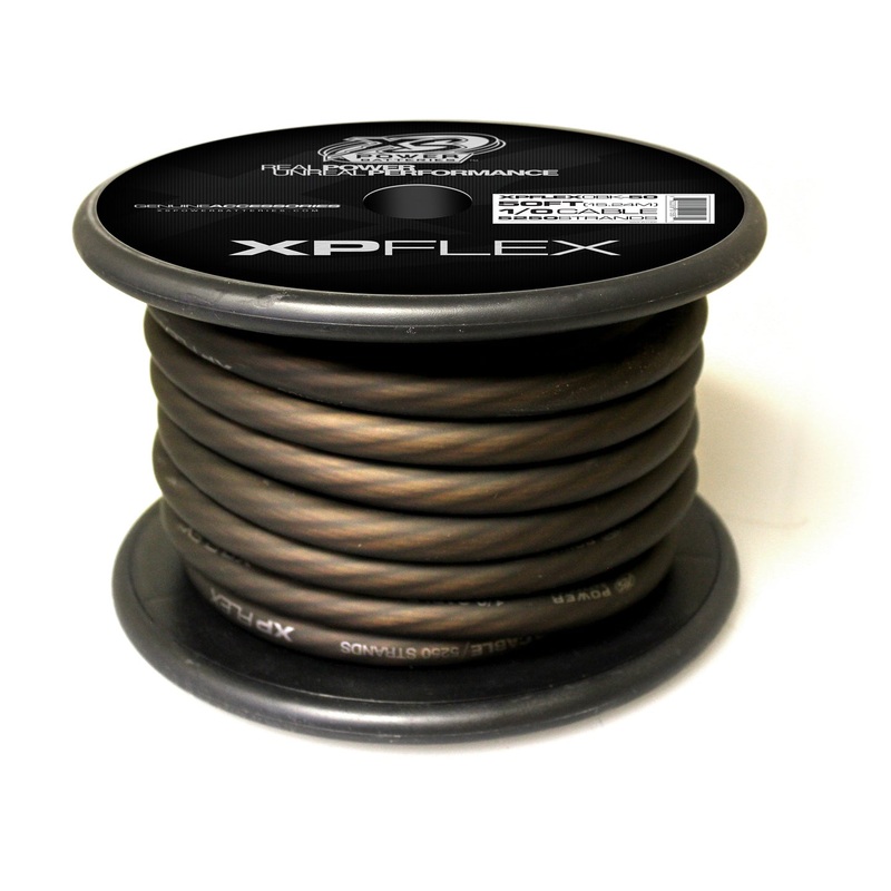 XS Power XP FLEX Black 1/0 AWG Power/Ground Cable