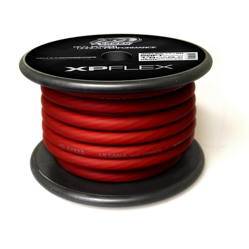 XS Power XP FLEX Red 1/0 AWG Power/Ground Cable