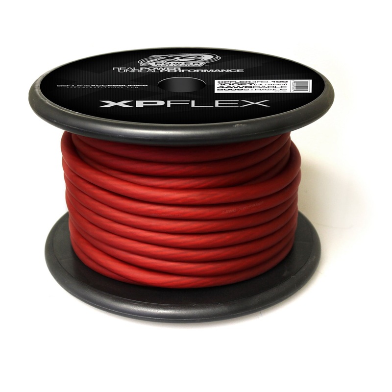 XS Power XP FLEX Red 4 AWG Power/Ground Cable