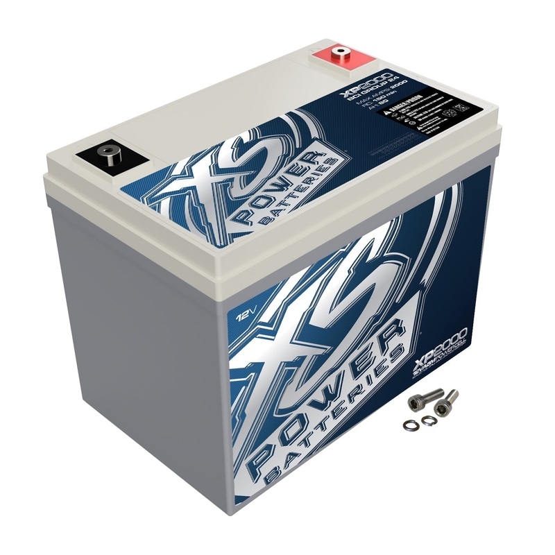 XS Power XP2000 12V 2000 Amp Deep Cycle AGM Battery/Power Cell